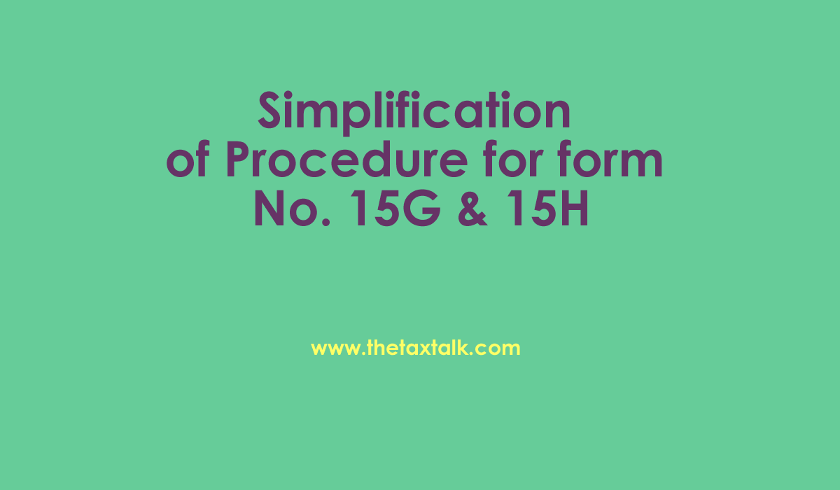 Simplification of Procedure