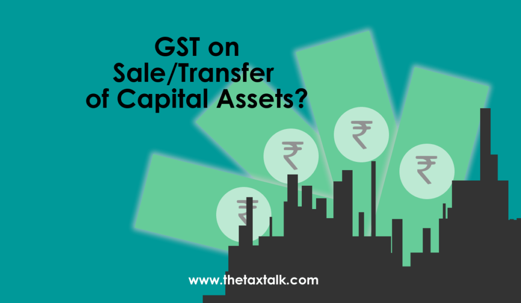 Transfer of Capital Assets