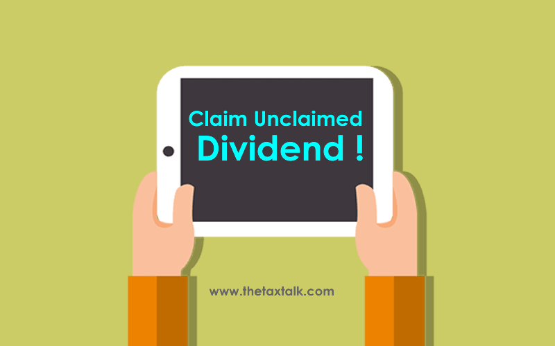 Claim Unclaimed Dividend