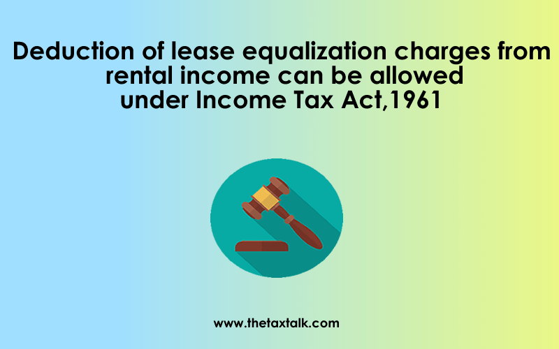 deduction of lease equalization