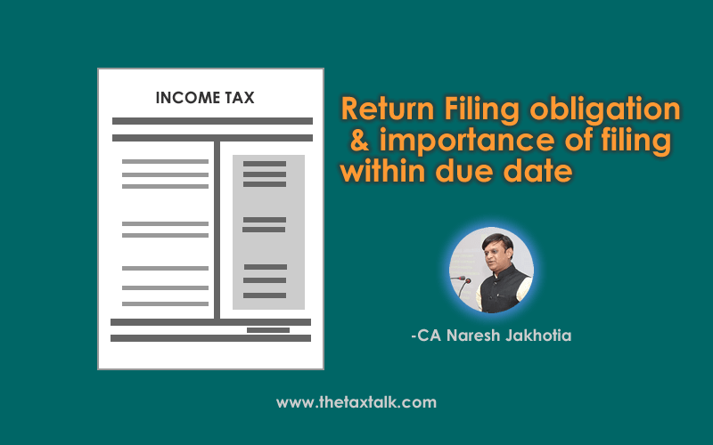 importance of filing returns within due date