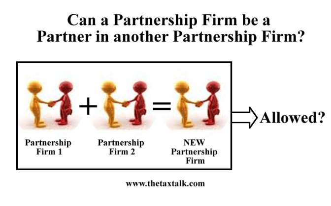 Can a Partnership Firm be a Partner in another Partnership Firm?