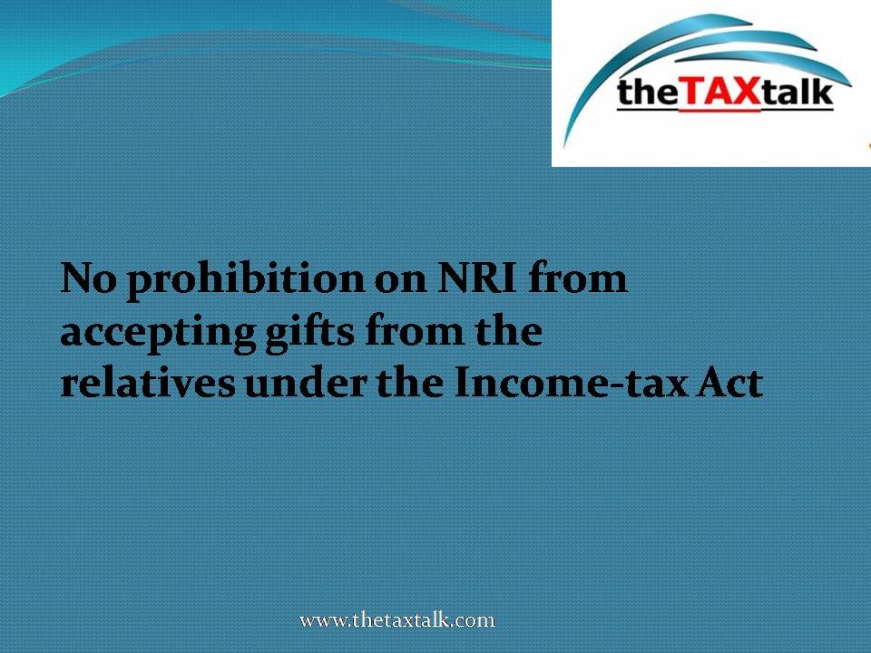 Taxation of Gift- Under Income Tax